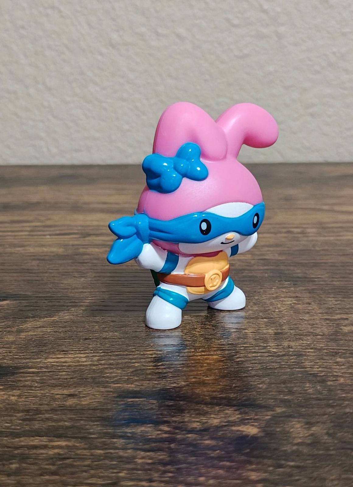 2025 Sanrio My Melody x Leonardo TMNT Figurines McDonald's Happy Meal Toy