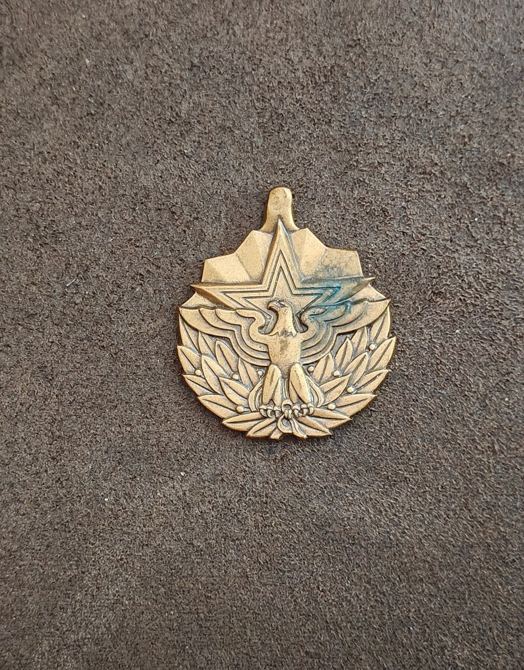 Vintage U.S. Meritorious Service Brass Medal