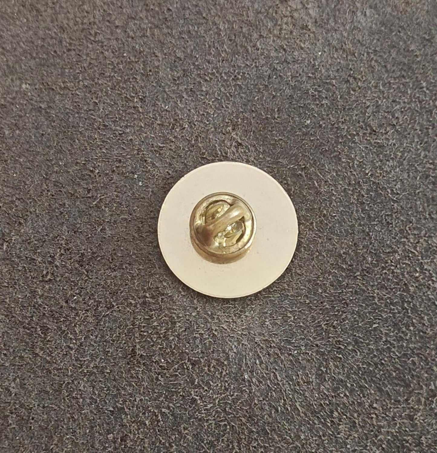 1980s Dartboard Gold Tone Enamel Pin
