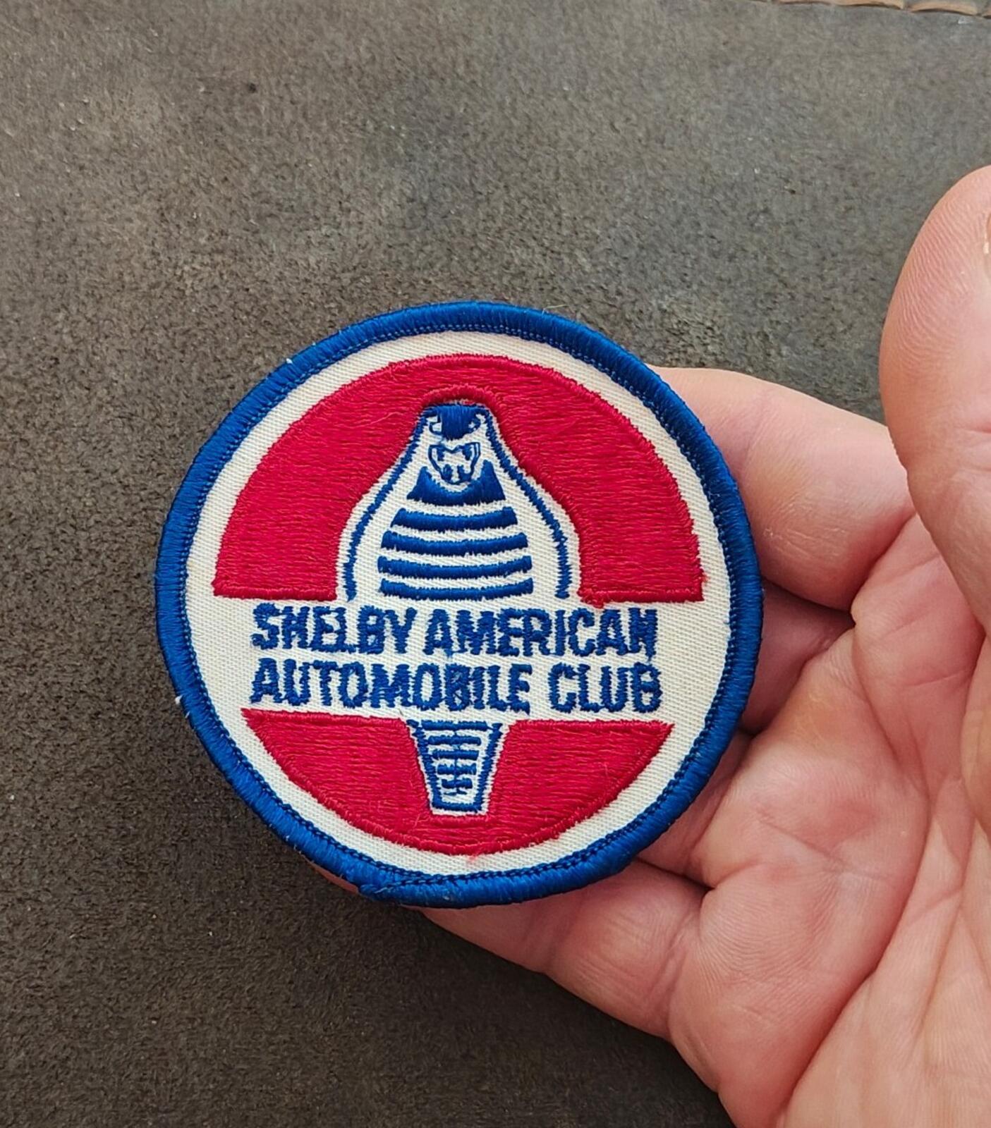 1990s Shelby American Automobile Club (SAAC) Patch