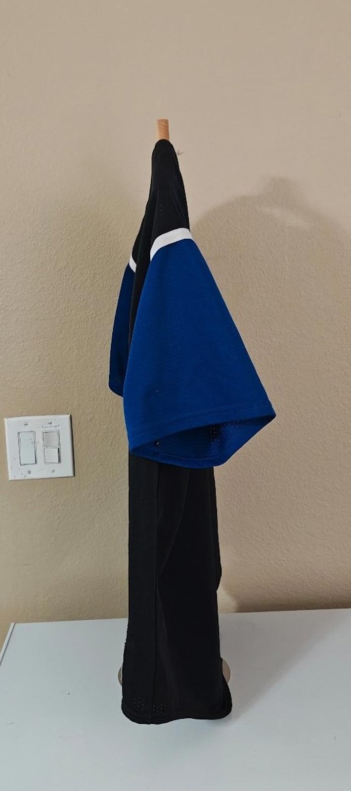 1990's Majestic New York Mets Big Patches Black Jersey