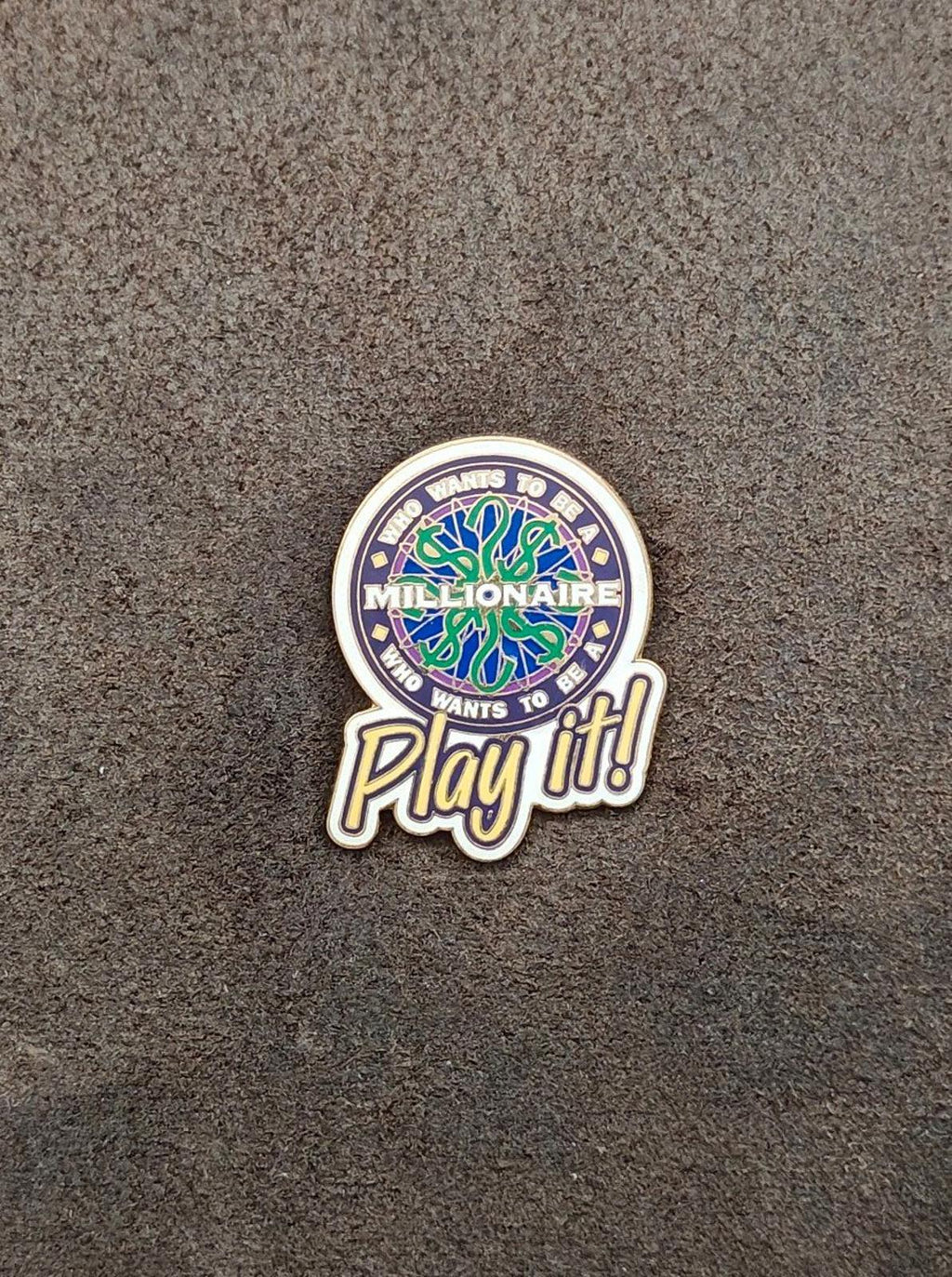 2001 Vintage (WDW) "Who Wants to Be a Millionaire: Play It!" Attraction Pin
