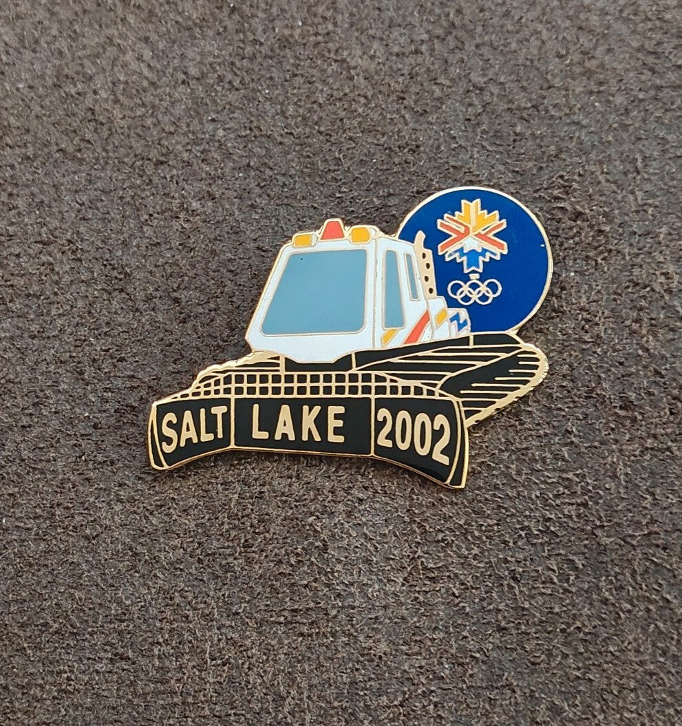 Salt Lake 2002 Winter Olympic Games Trail Groomer Pin