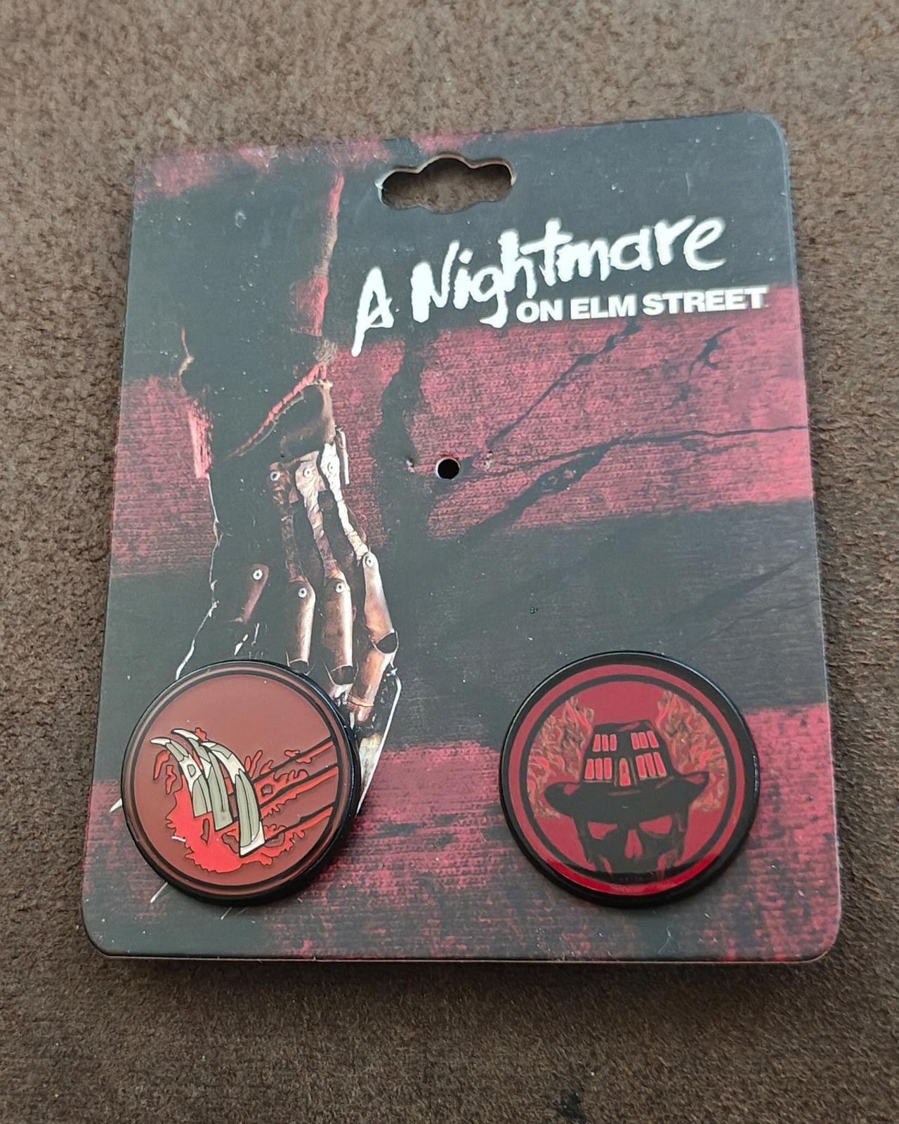 A Nightmare on Elm Street" Enamel Pin Set