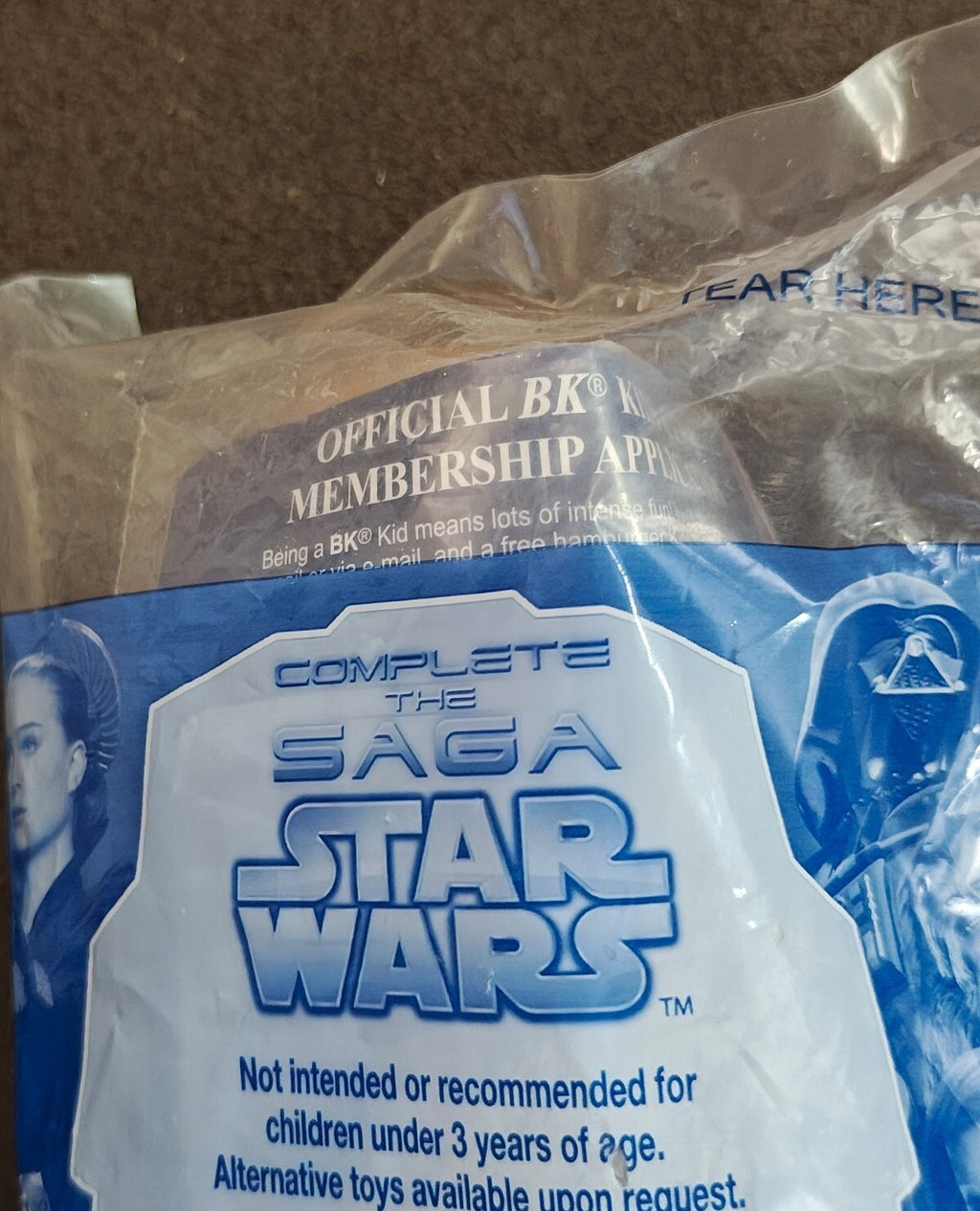 2005 Burger King Star Wars: The Complete Saga Kids Meal Mace Windu Toy New