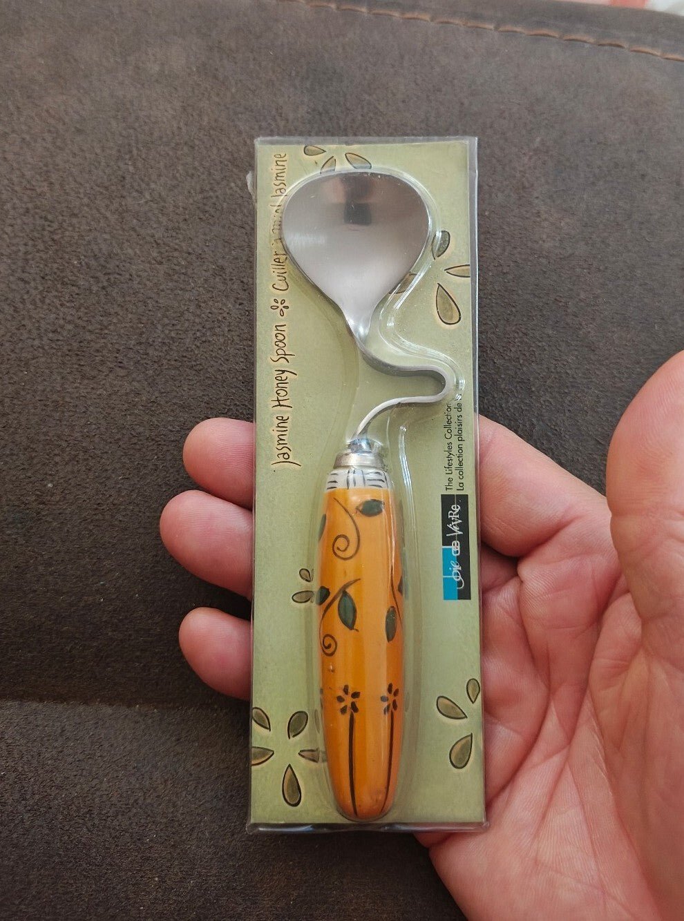 Early 2000s Jasmine Honey Spoon By MSC International. - Trinketmania-LV
