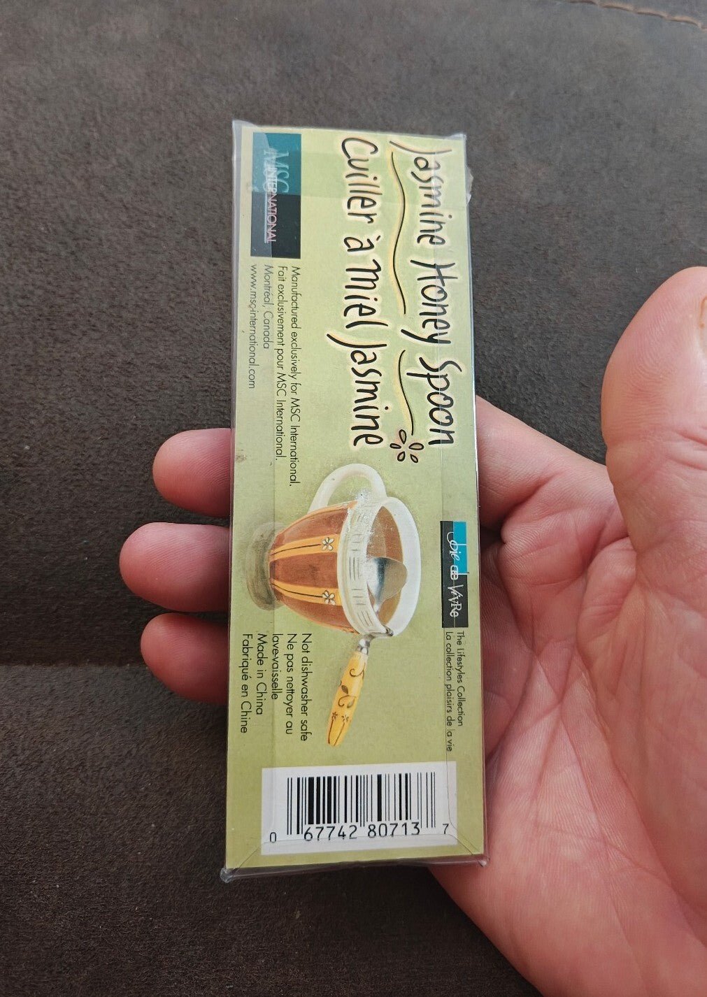 Early 2000s Jasmine Honey Spoon By MSC International. - Trinketmania-LV