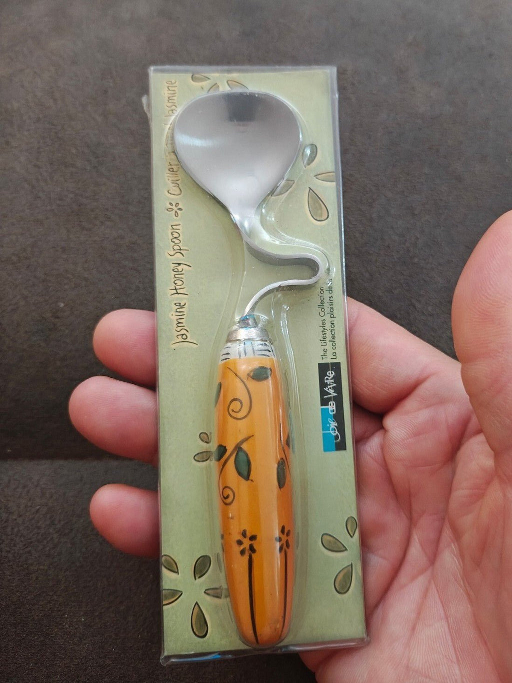 Early 2000s Jasmine Honey Spoon By MSC International. - Trinketmania-LV