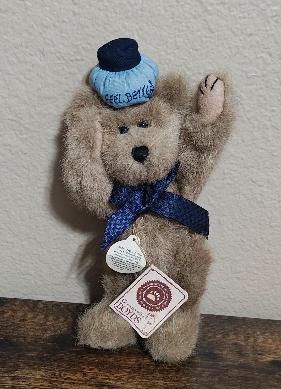 Early 2000s Retired Poor Ol' Bear" (Style 903007) The Boyds Collection Plush - Trinketmania-LV