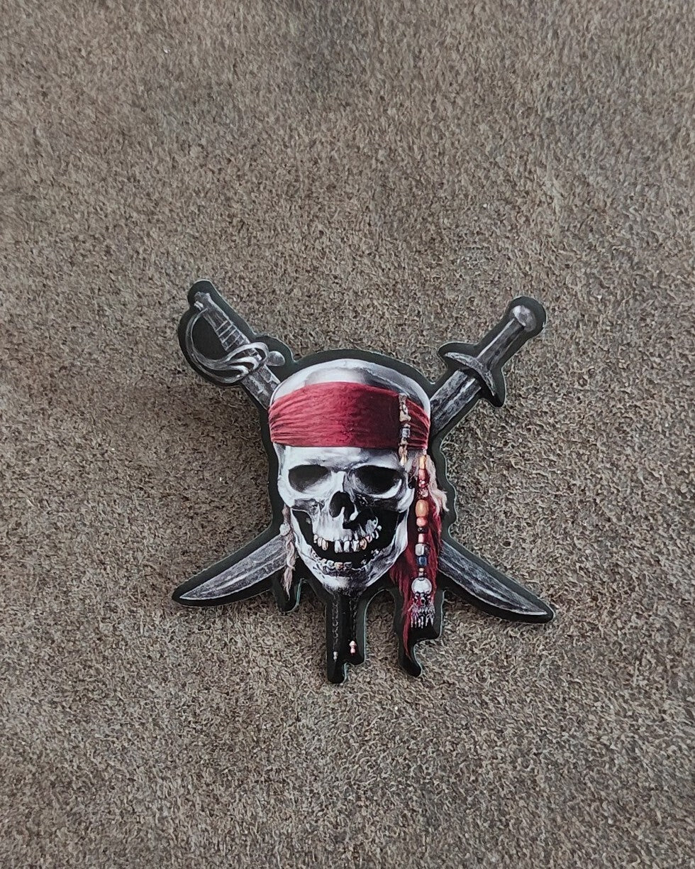 Disney Pirates of Caribbean On Stranger Tides Movie Premier Theater Promo Pin.