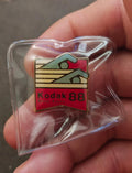 Kodak 1988 Seoul Summer Olympics Gold Tone  Enamel Pin