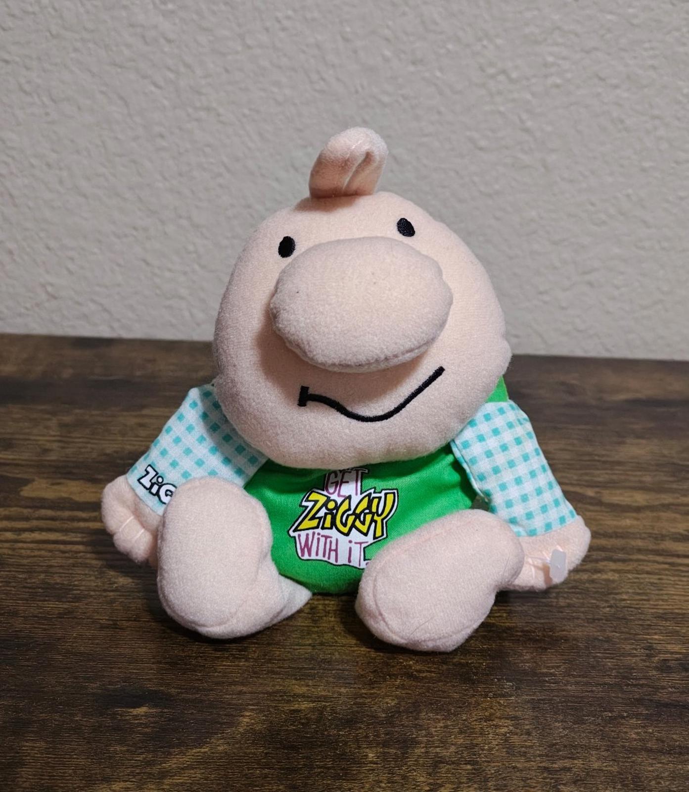 1998 "Get Ziggy With It" Kellytoy Ziggy Bean Bag Plush