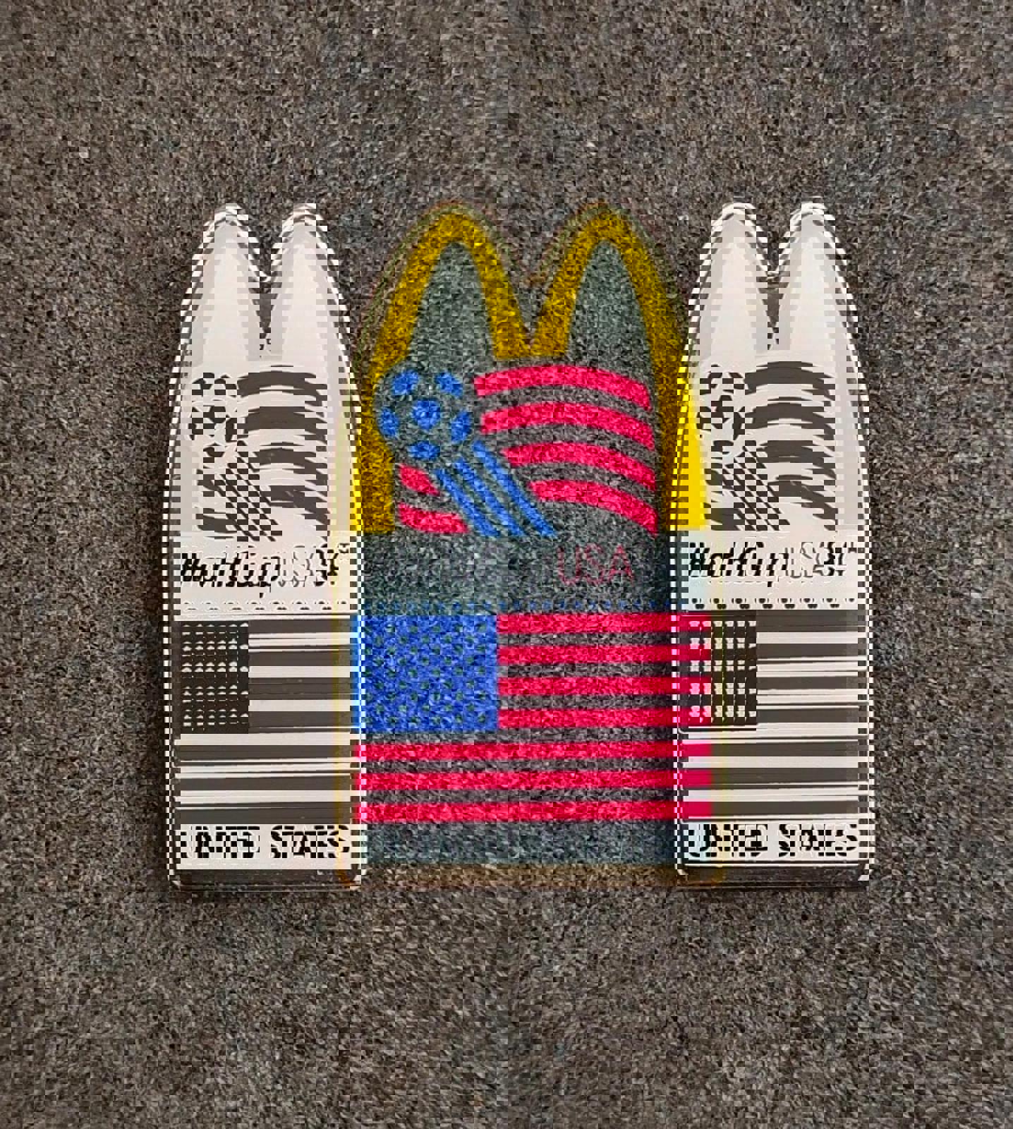 1994 McDonald's World Cup USA Soccer Gold Tone Pin