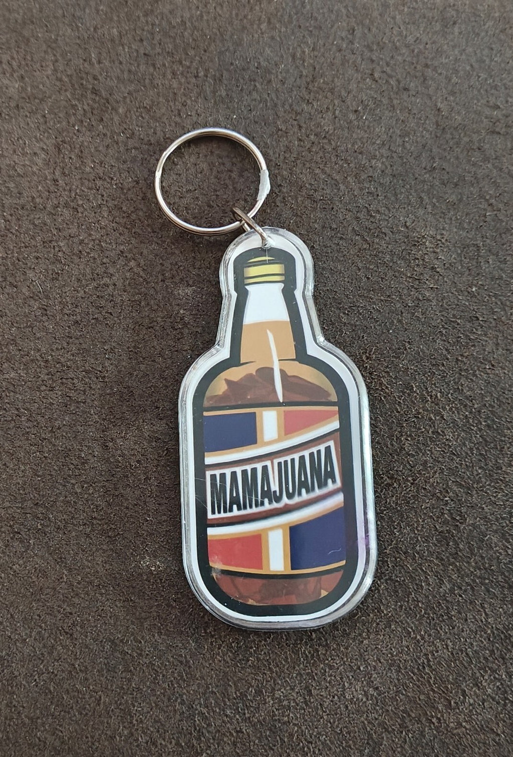 Mamajuana Double Sided Acrylic Keychain