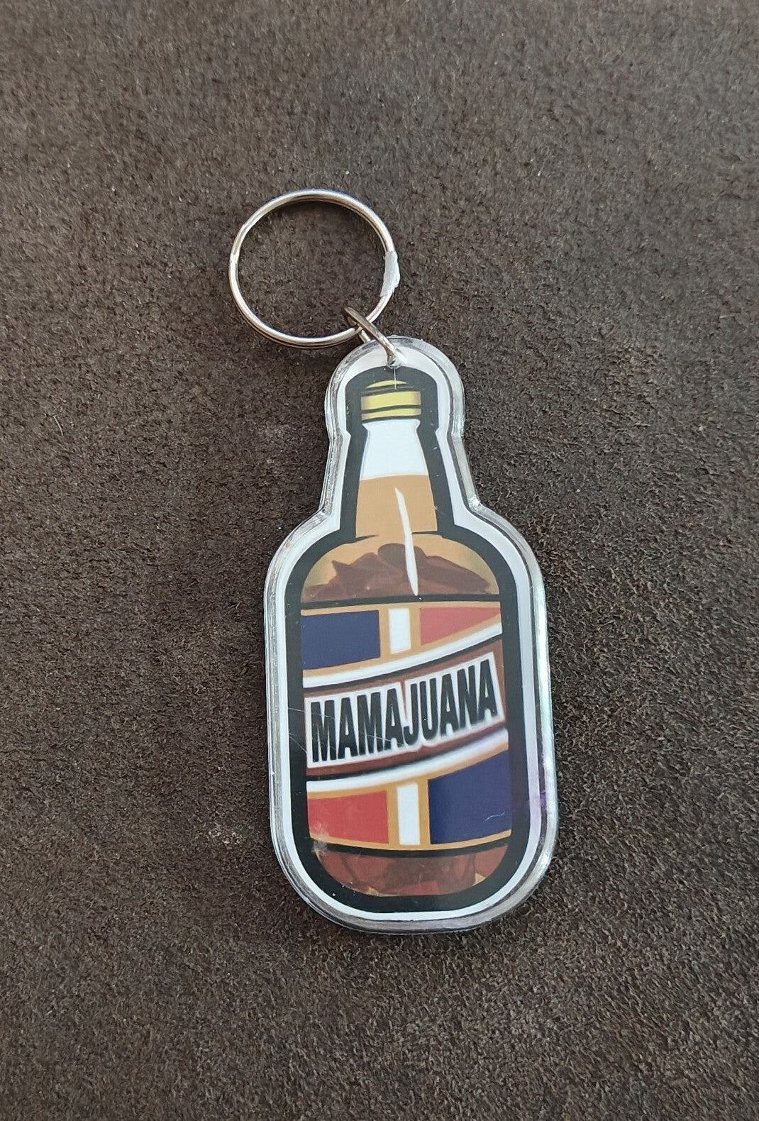 Mamajuana Double Sided Acrylic Keychain