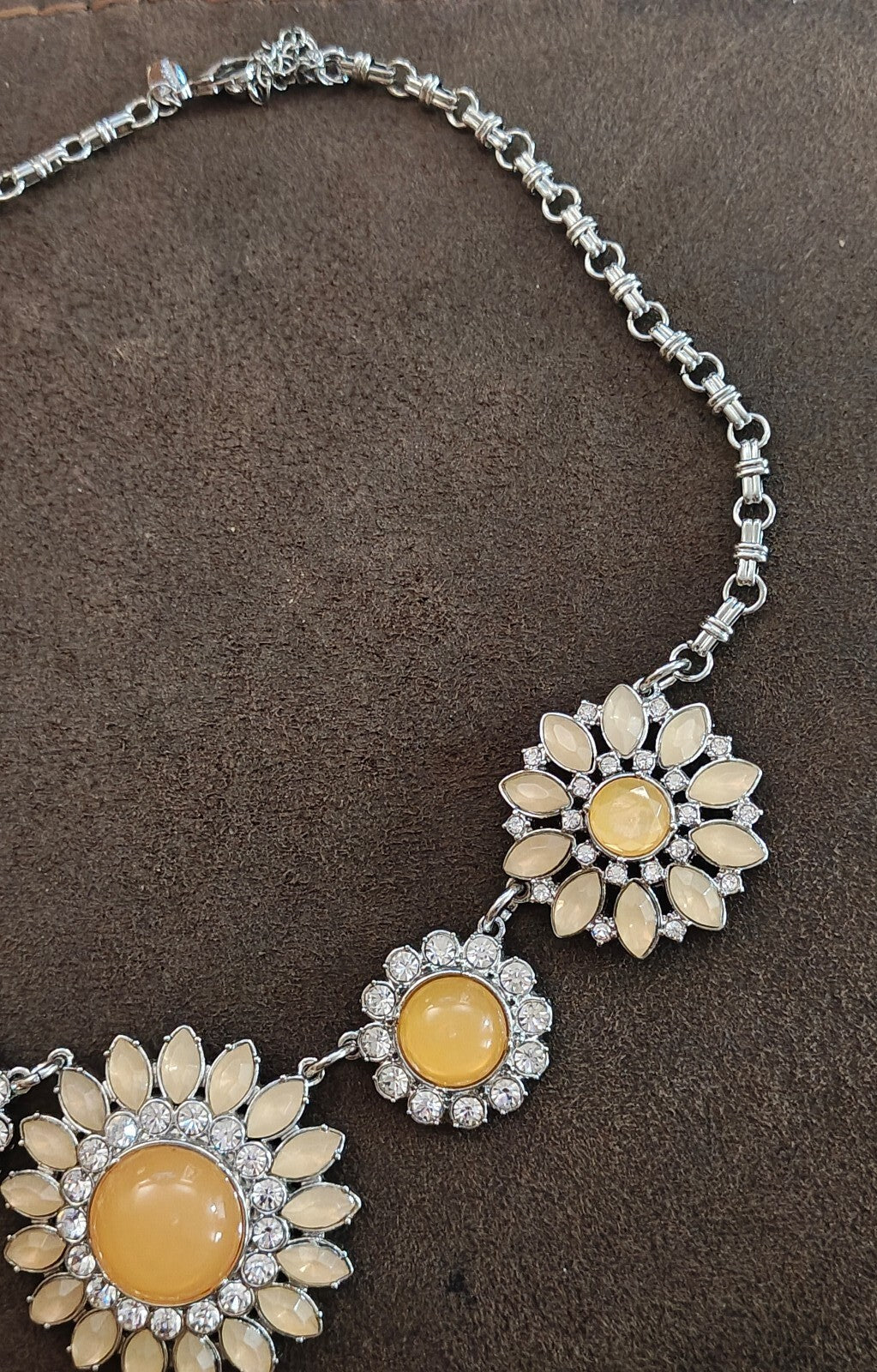 Retired Lia Sophia "Christina's Joy" Statement Necklace