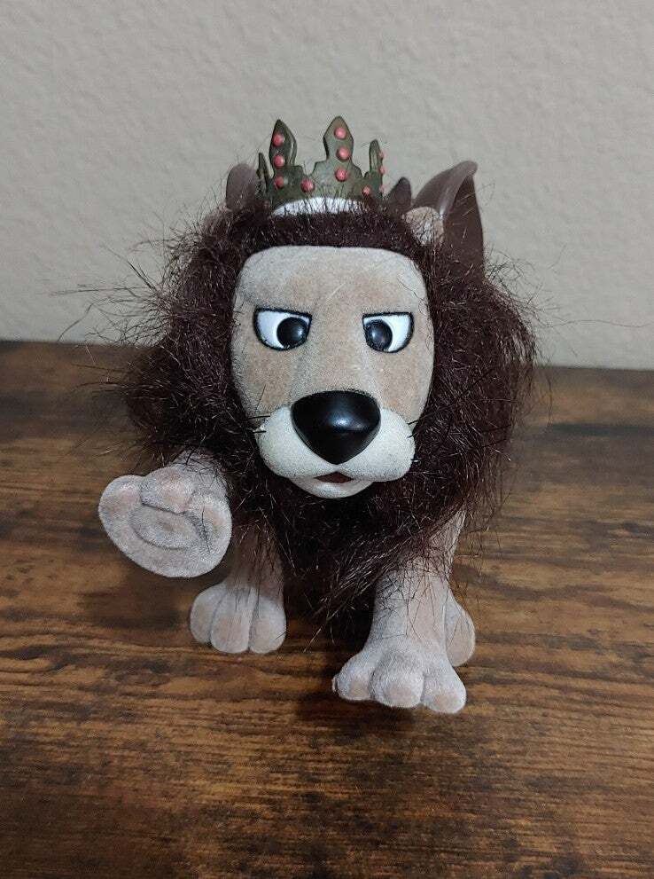 2002 Large Fuzzy Lion King Moonraker Deluxe Figure