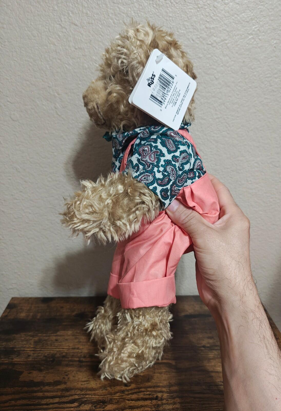 1980s Russ Luv Pet Benjamin Teddy Bear Plush