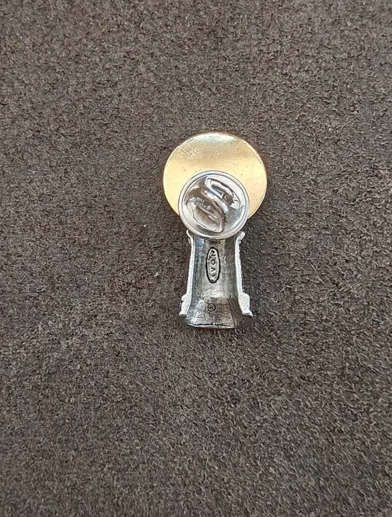 1990s Avon Lighthouse Two Tone Pin