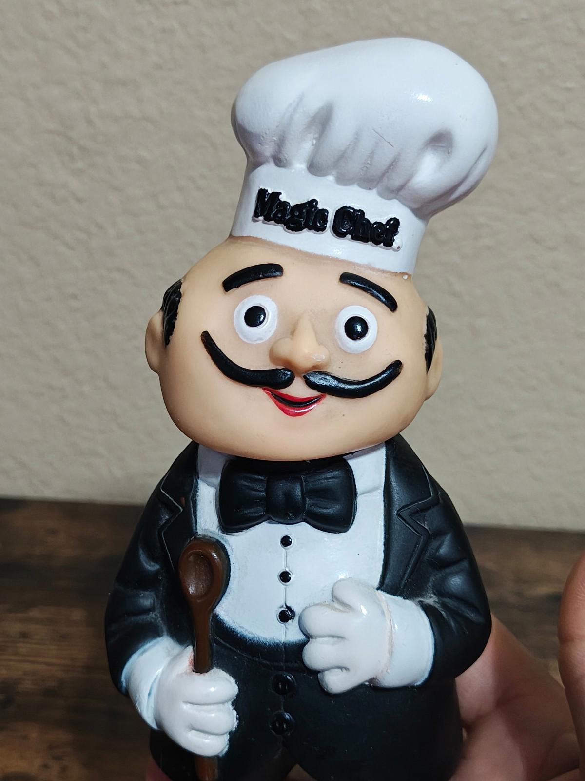 1980s Vintage Magic Chef Advertising Vinyl/Rubber Coin Bank