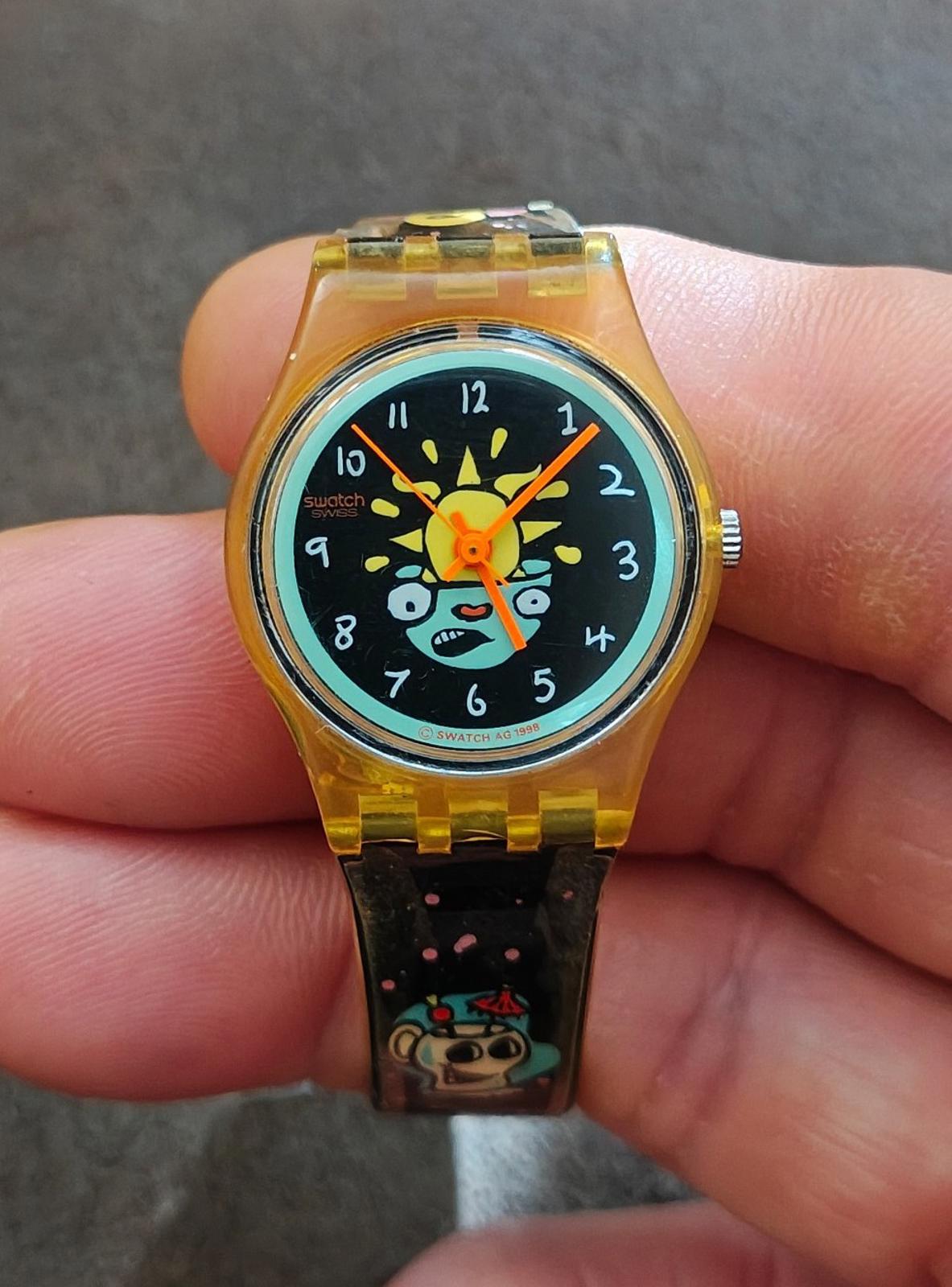 1998 Swatch Lady ULO Ladies Swatch Watch