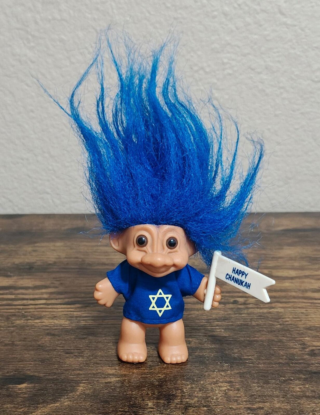 1990s Russ Berrie Happy Chanukah Troll Doll