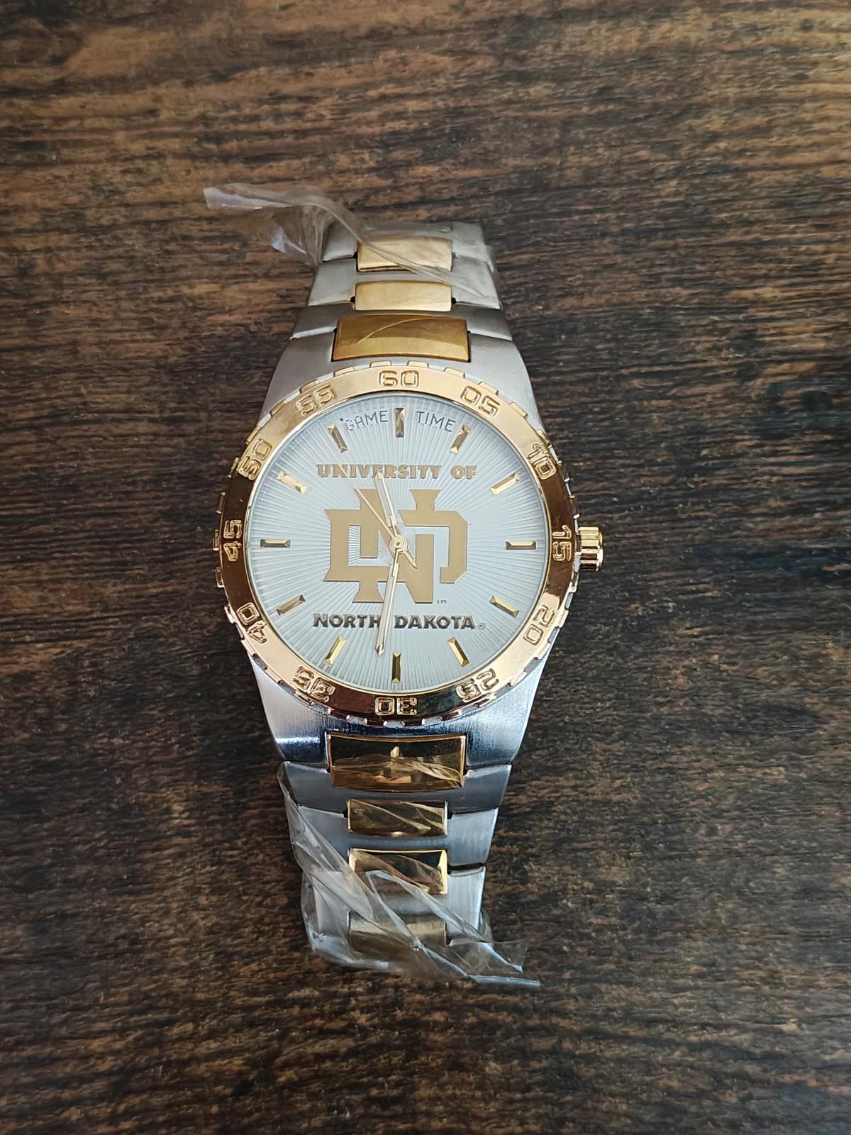 Beautiful Game Time University of North Dakota Fighting Sioux Hockey Watch New