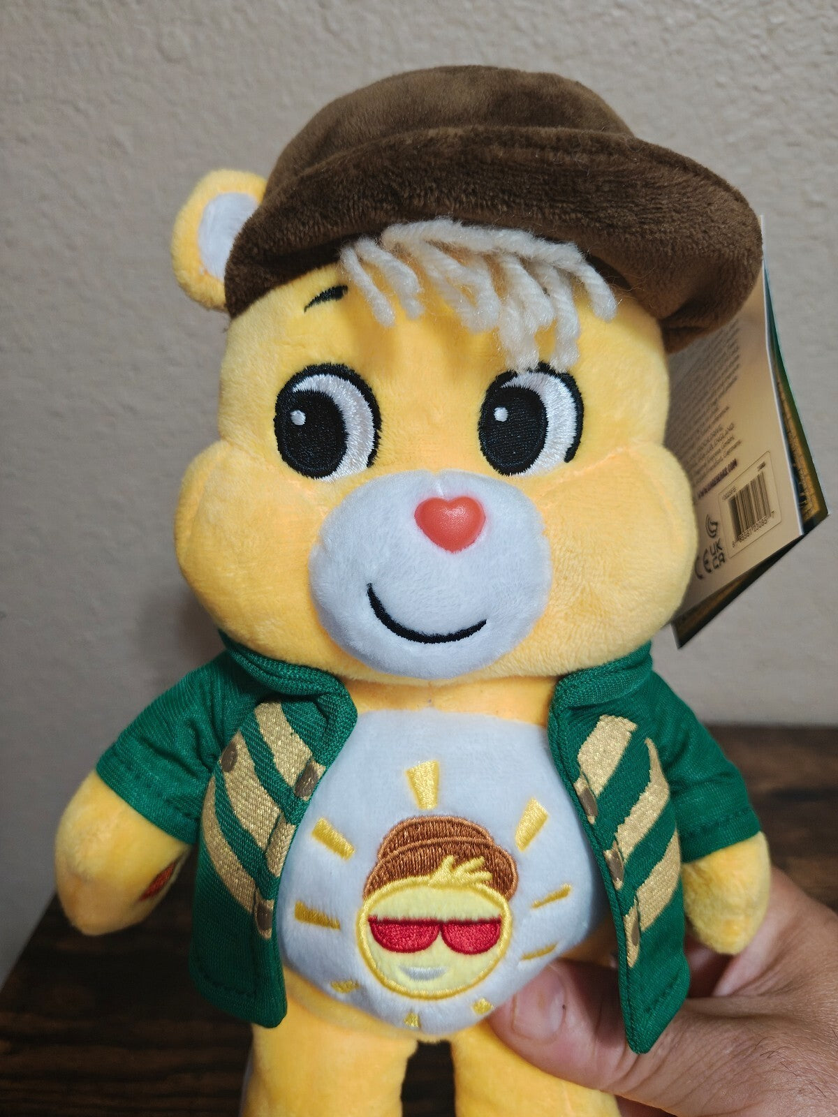 Care Bears x Wicked Fun Size Funshine Bear as Scarecrow Limited Edition Plush