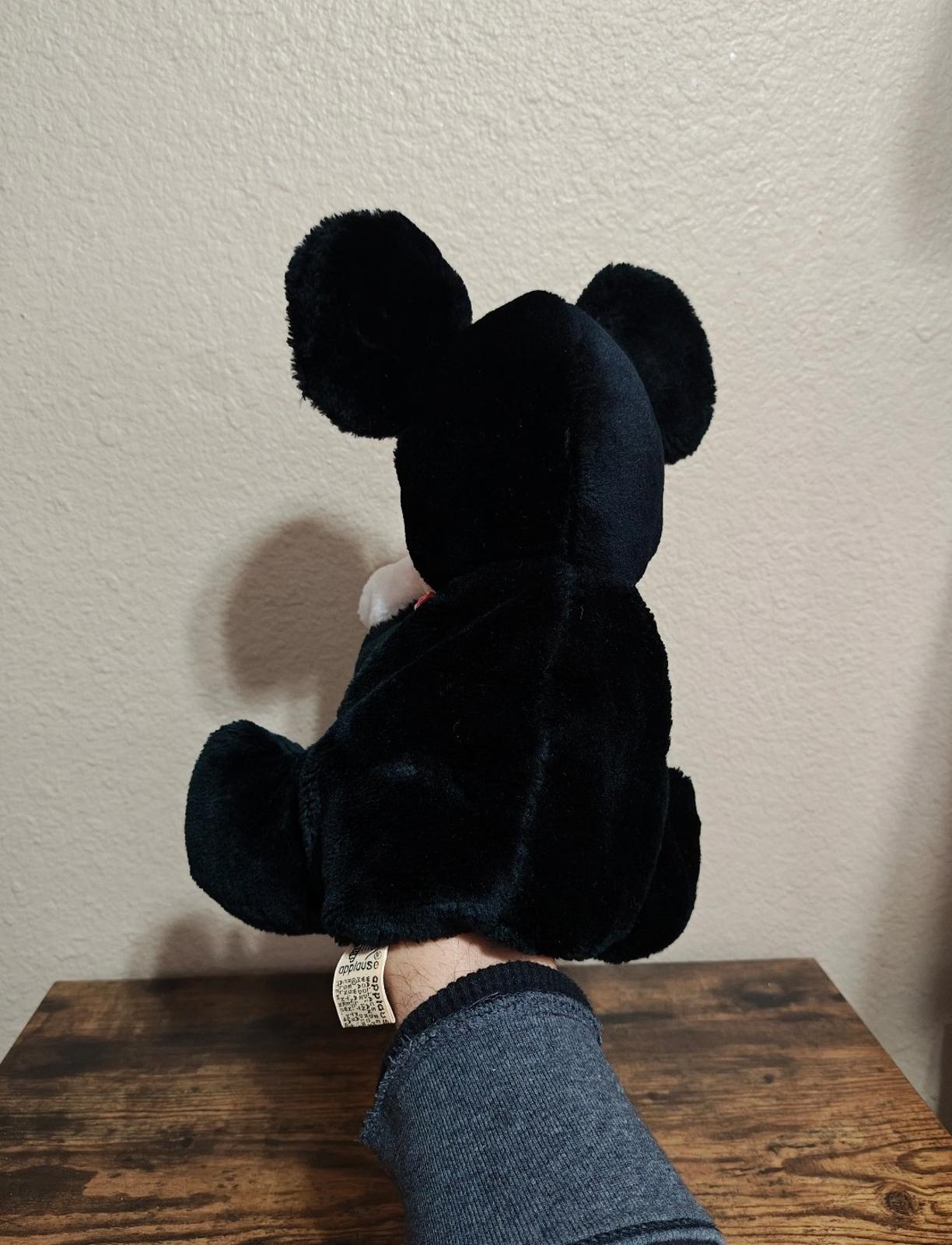 1980's Vintage Applause Mickey Mouse 12" Hand Puppet