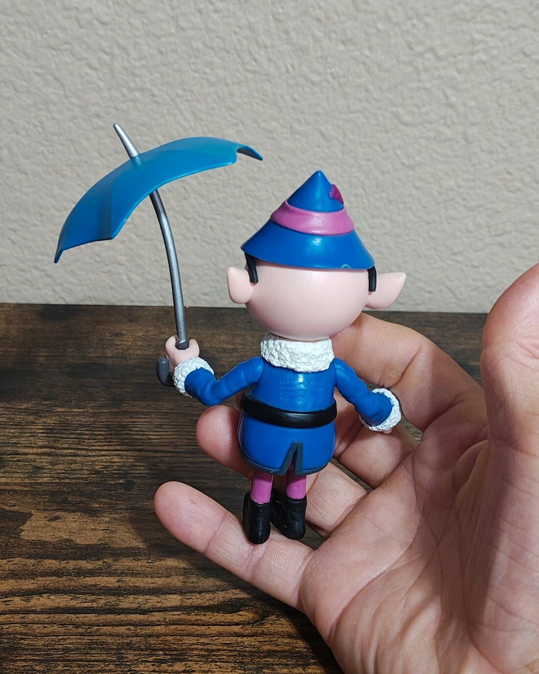 2003 Rare HTF Playing Mantis "Boy Elf" Rudolph The Red Nosed Reindeer PVC Figure