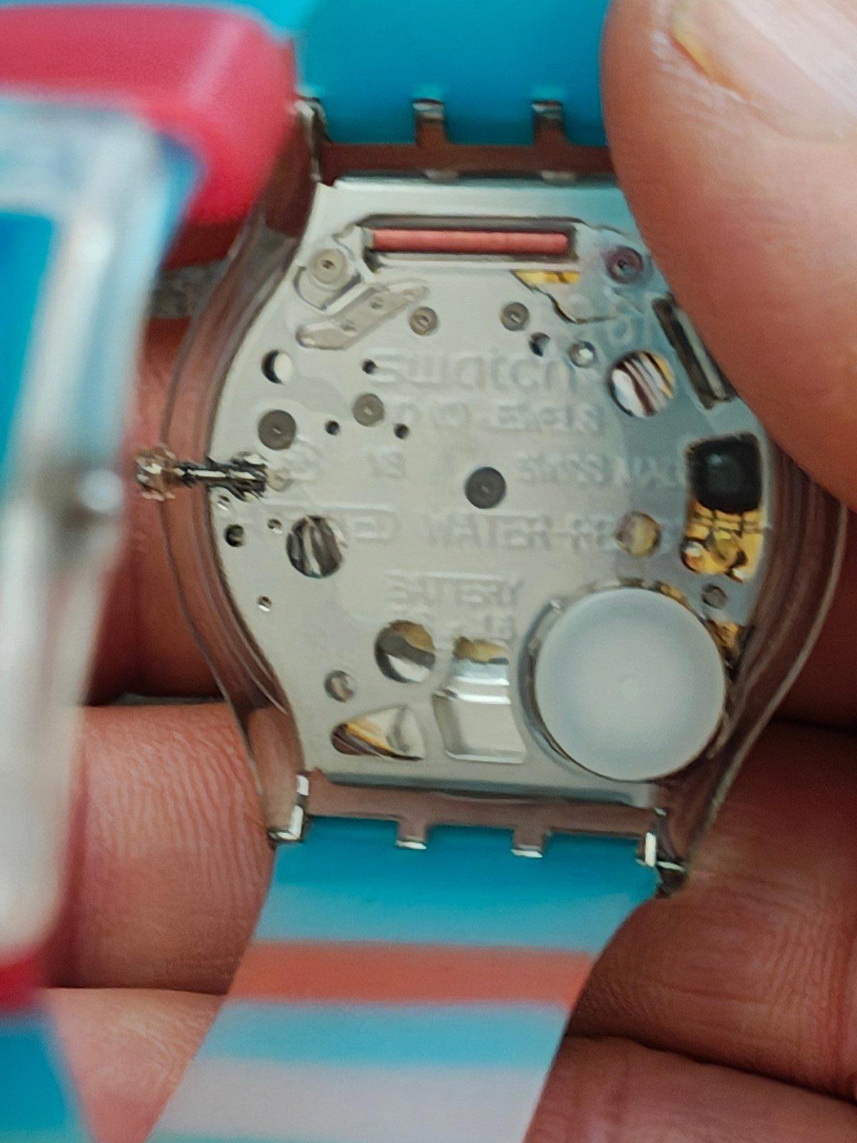 2004 Swatch Skin Pasteloop Turquoise Dial Unisex Watch SFK23
