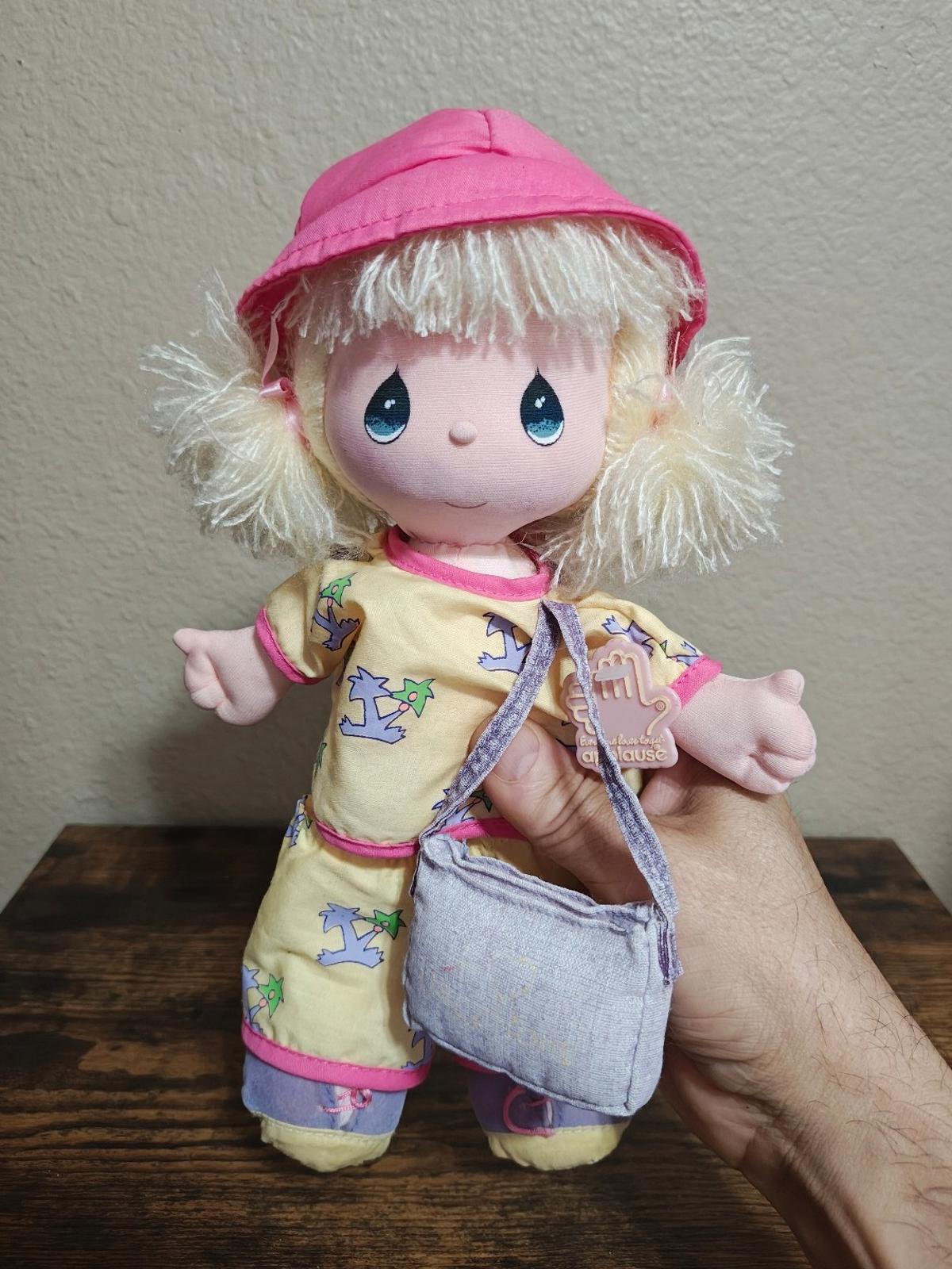 1988 Precious Moments Second Edition Doll of The Month Nellie Doll Plush