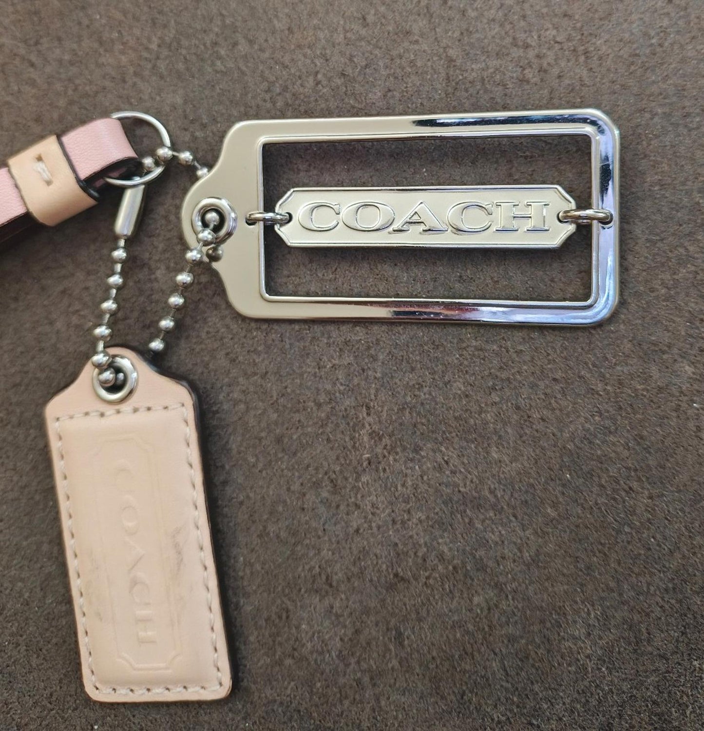 Coach Bag Charm/Hang Tag/Fob/Keychain