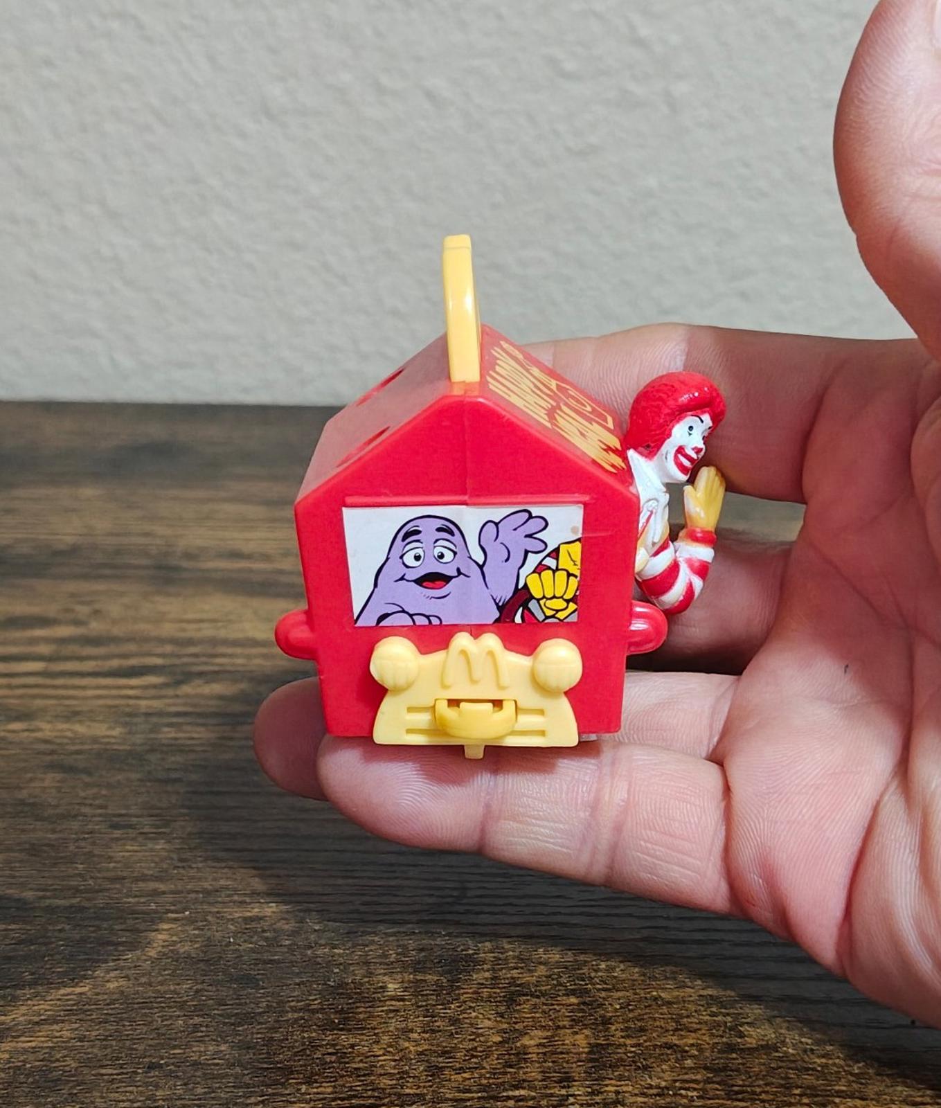 1994 Ronald McDonald Happy Meal Box Train Car #1