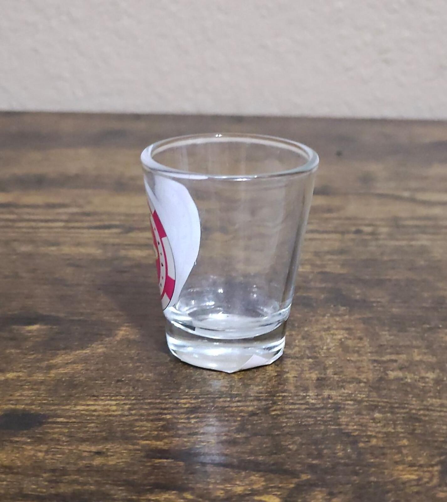 Welcome To Fabulous Las Vegas Nevada $500 Casino Chip Style Shot Glass