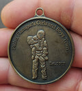 1990s Father Flanagan's Boys & Girls Town Silver Tone Medallion/Pendant