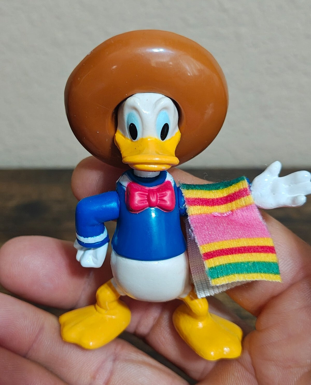 1996 McDonalds Happy Meal Disney Masterpiece Collection Donald Duck Mini Figure