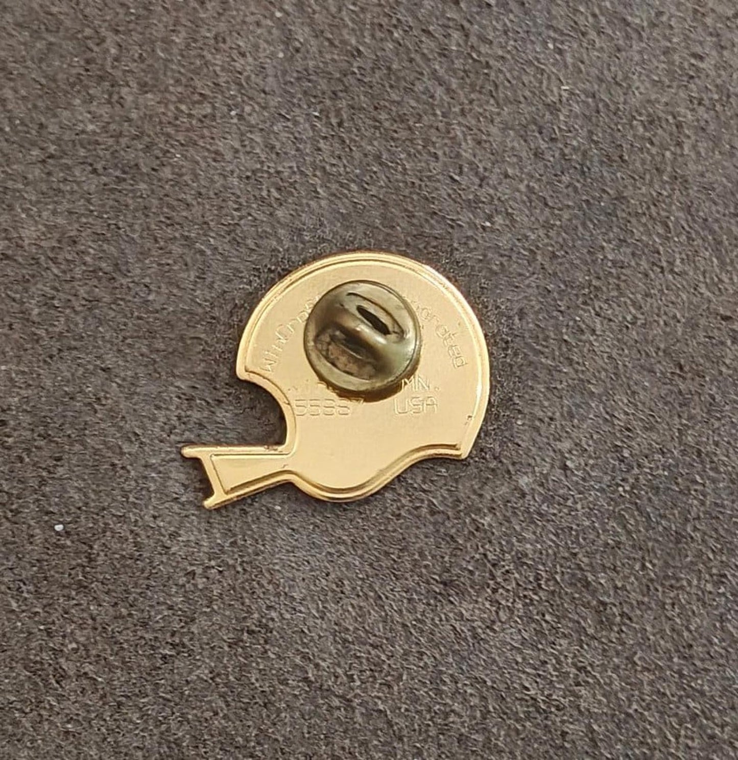 1980's Dallas Cowboys Helmet Gold Tone Enamel Pin