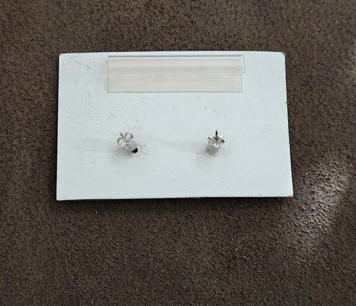 Unwritten Small Sterling Silver Open Heart Stud Earrings