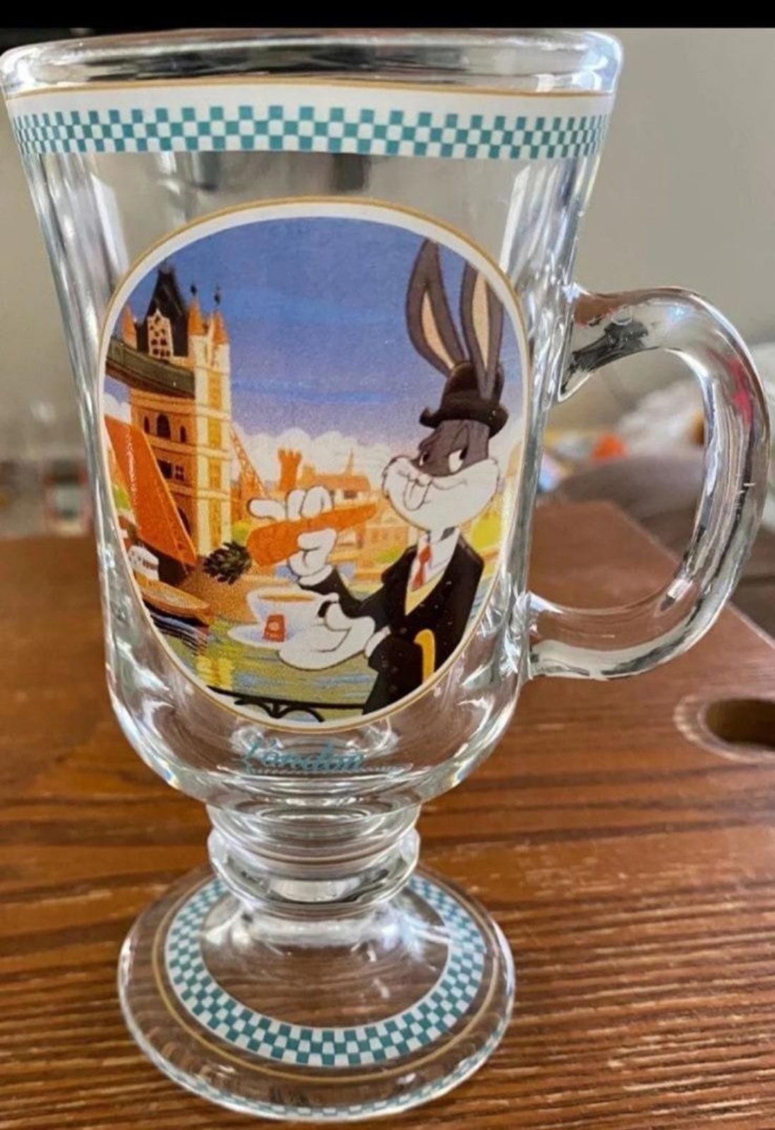 90's Bugs Bunny Irish Coffee Checkered Mug