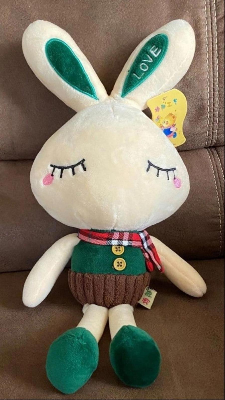 Adorable Love Easter Bunny Rabbit Plush