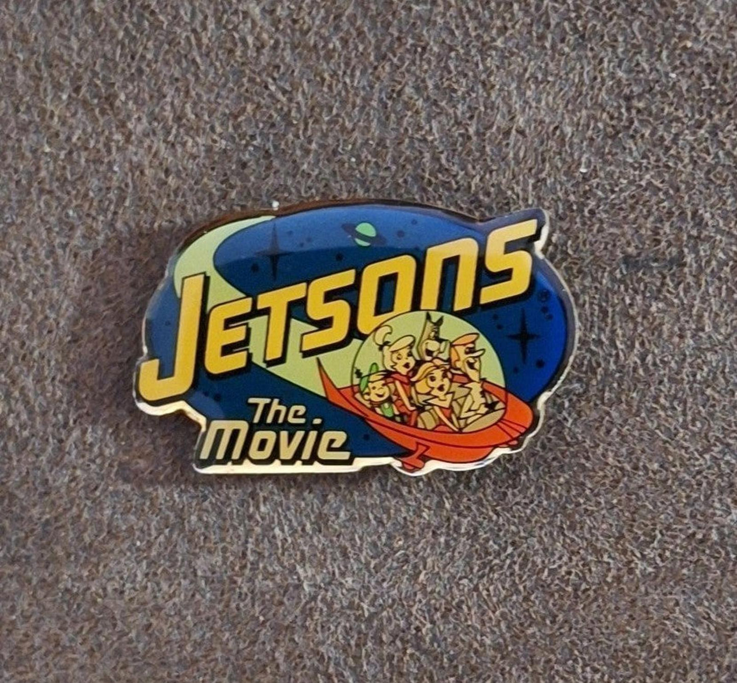 1990's Jetsons The Movie Enamel Magnet