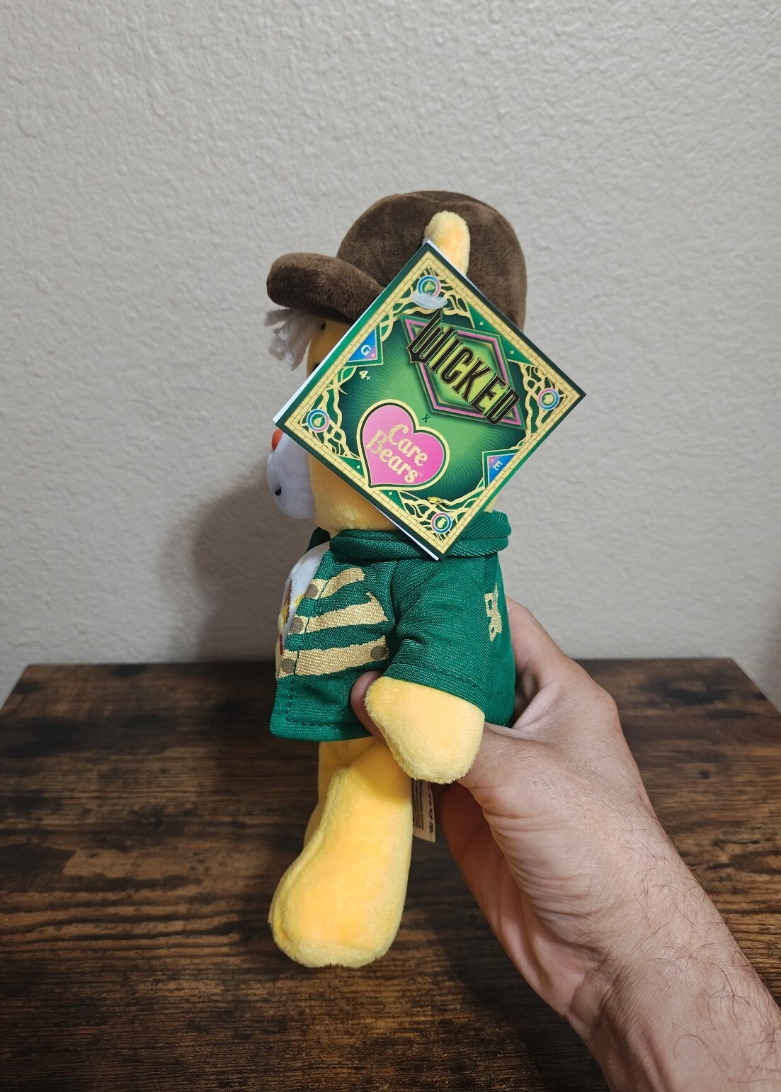 Care Bears x Wicked Fun Size Funshine Bear as Scarecrow Limited Edition Plush