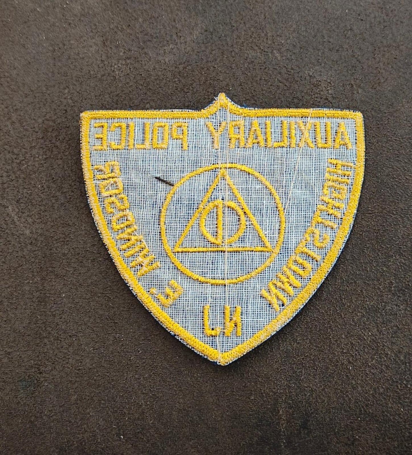 1950s/60s Civil Defense Auxiliary Police Highstown, & E. Windsor N.J Patch.