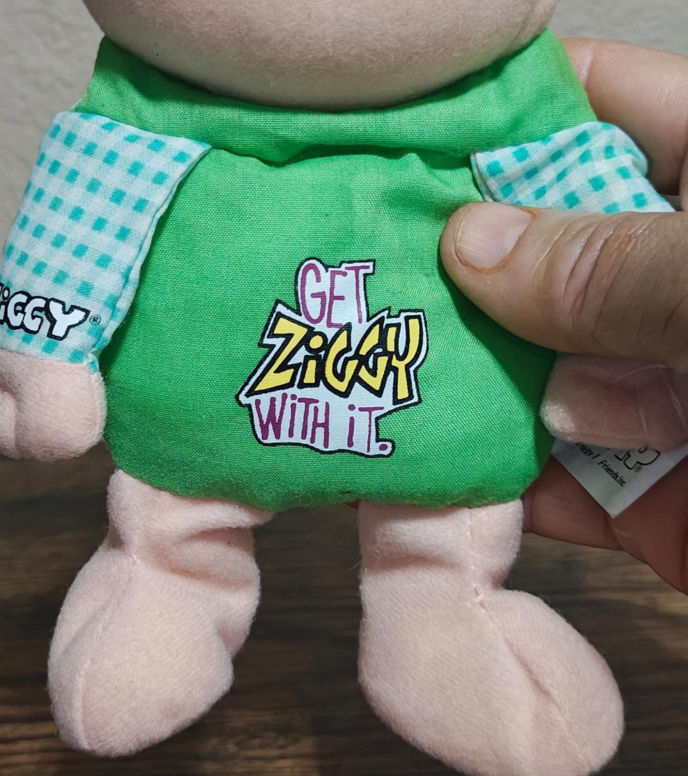1998 "Get Ziggy With It" Kellytoy Ziggy Bean Bag Plush