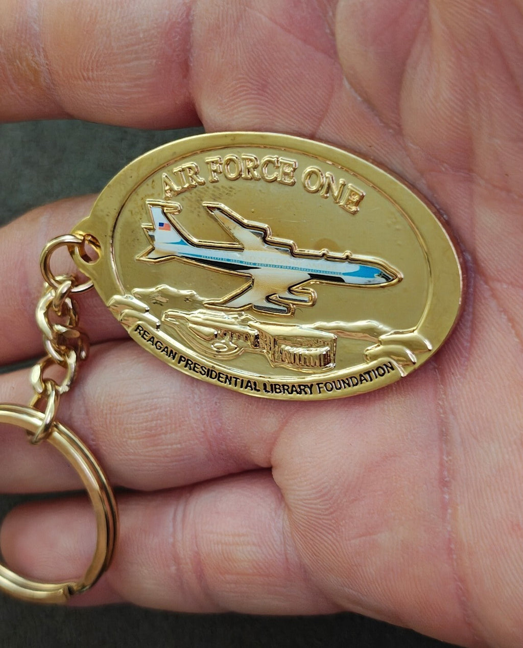 2005 Air Force One Pavilion Grand Opening Key Chain