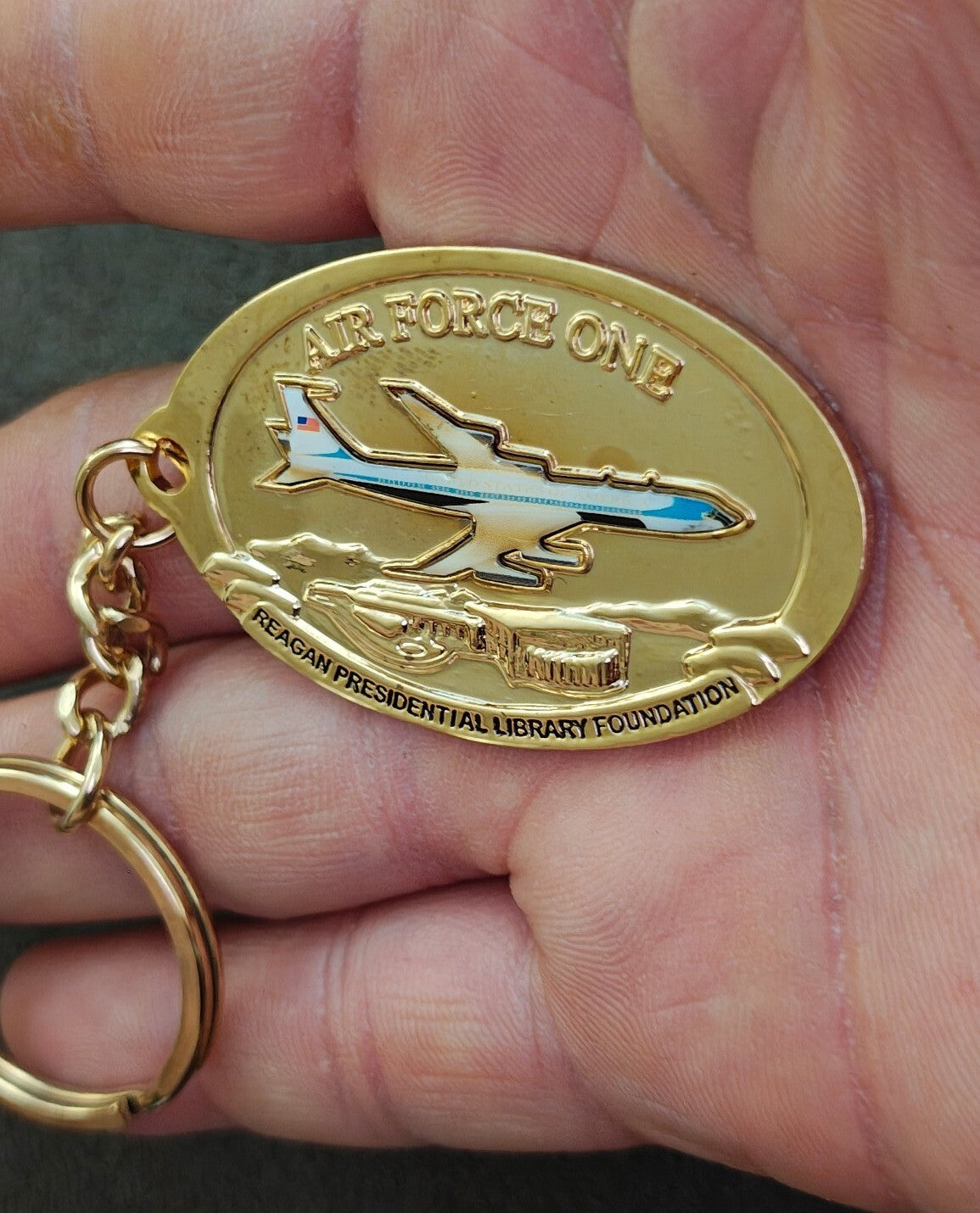 2005 Air Force One Pavilion Grand Opening Key Chain