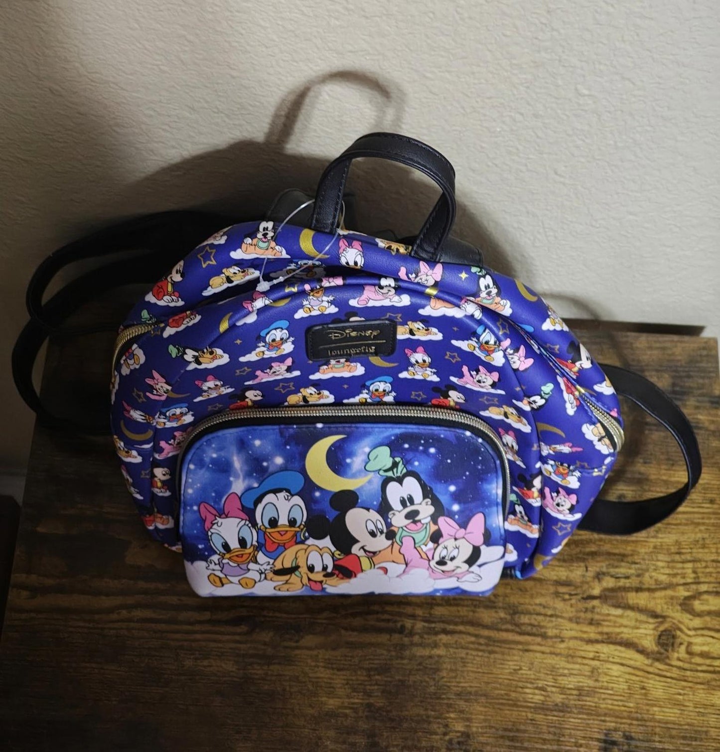 Loungefly Disney Baby Sensational Six Mini Backpack NWOT