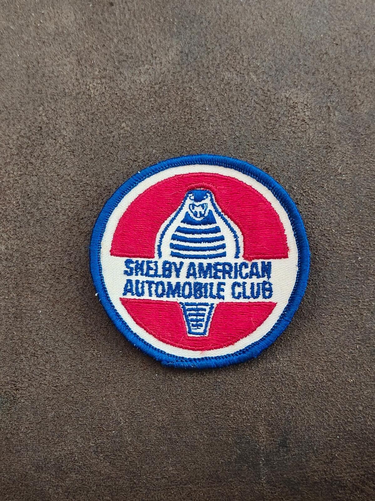 1990s Shelby American Automobile Club (SAAC) Patch