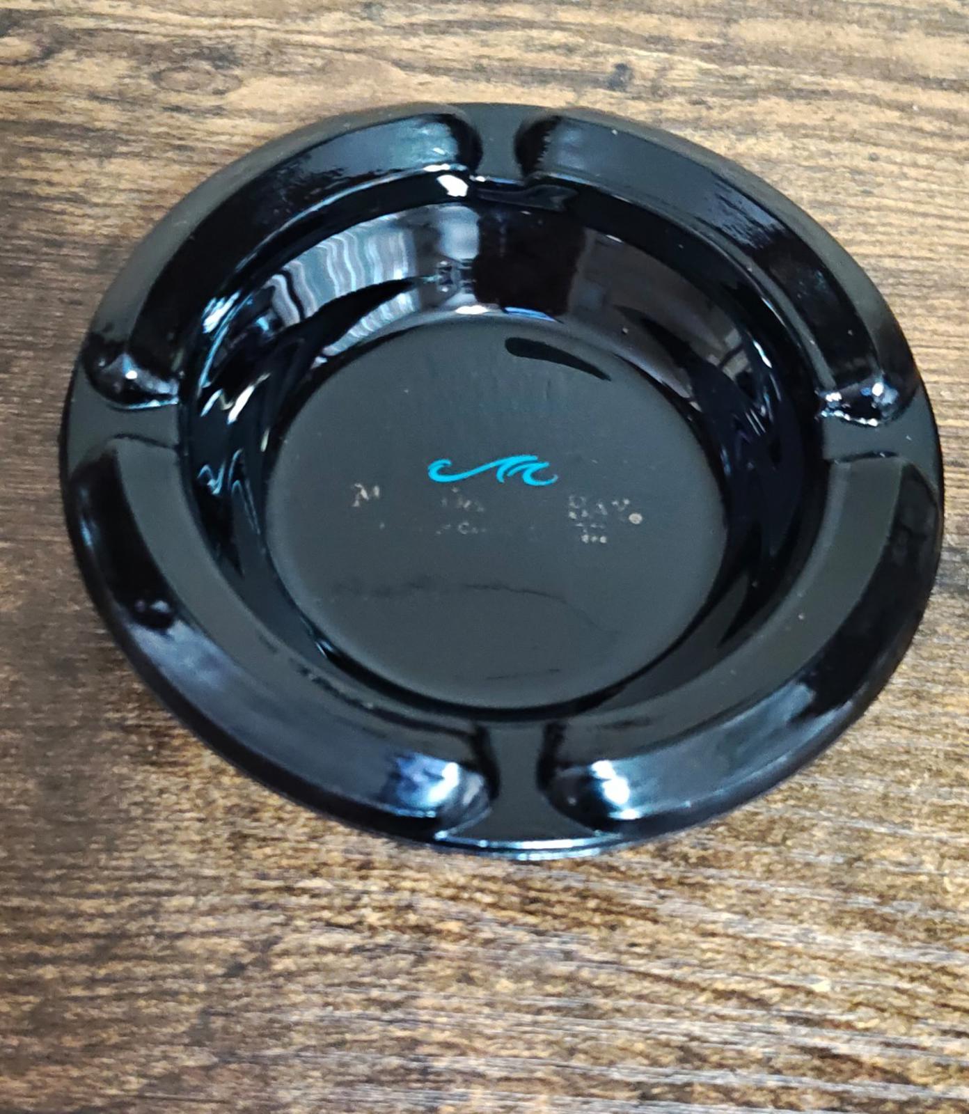 1990s Mandalay Bay Resort & Casino Las Vegas Black Ashtray